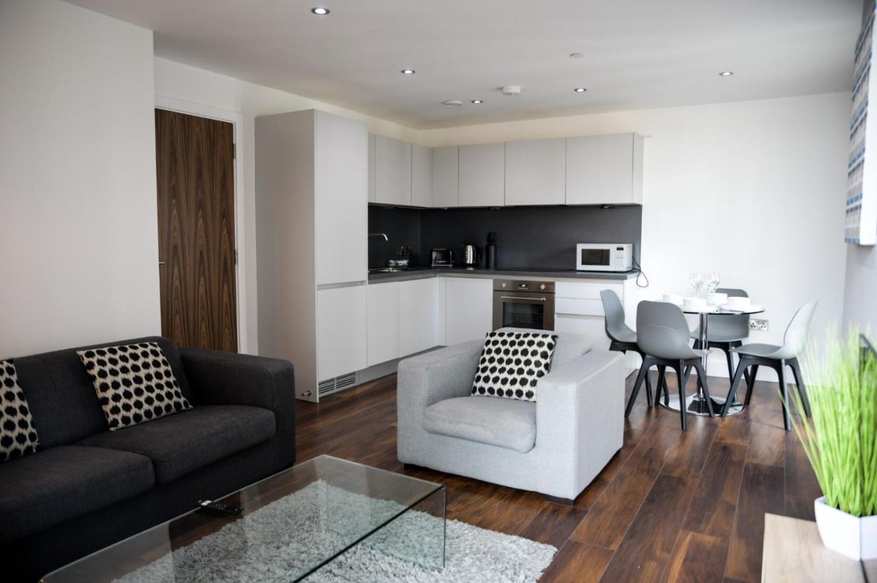 Onpoint Apartments - Spacious 2 Bedroom Apt - City Centre With Balcony Manchester Exterior foto