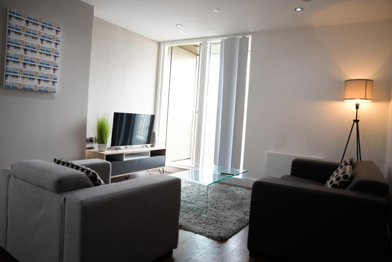 Onpoint Apartments - Spacious 2 Bedroom Apt - City Centre With Balcony Manchester Exterior foto