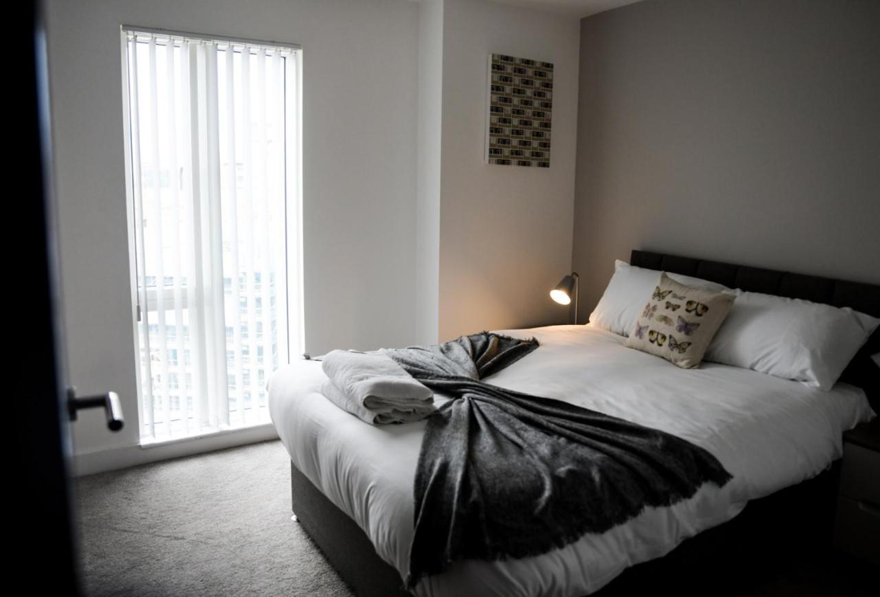 Onpoint Apartments - Spacious 2 Bedroom Apt - City Centre With Balcony Manchester Exterior foto