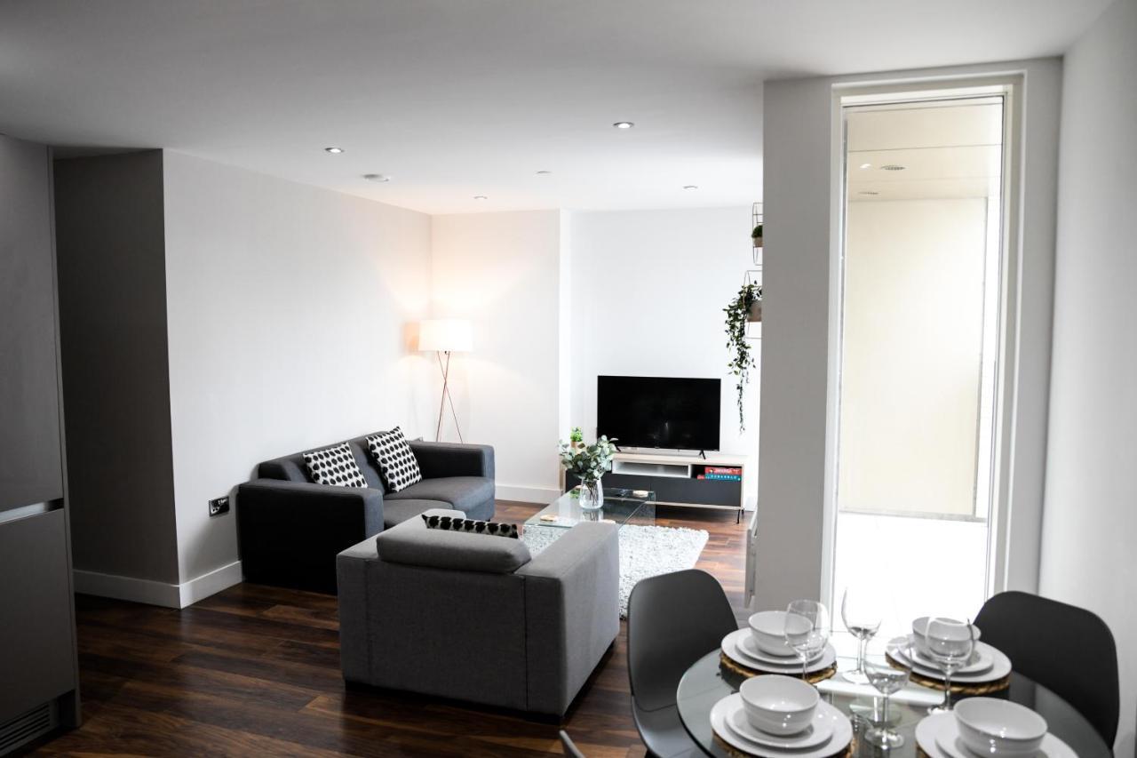 Onpoint Apartments - Spacious 2 Bedroom Apt - City Centre With Balcony Manchester Exterior foto