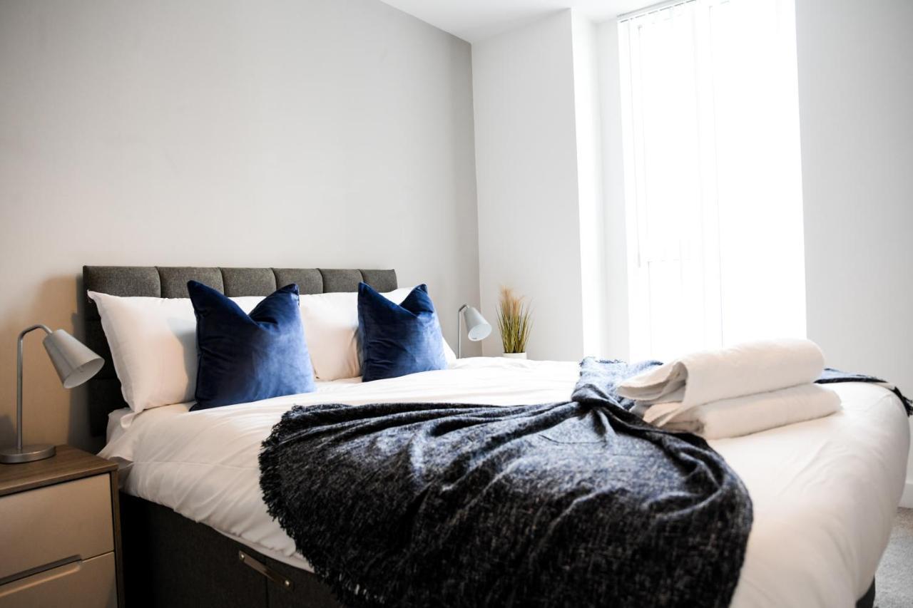 Onpoint Apartments - Spacious 2 Bedroom Apt - City Centre With Balcony Manchester Exterior foto