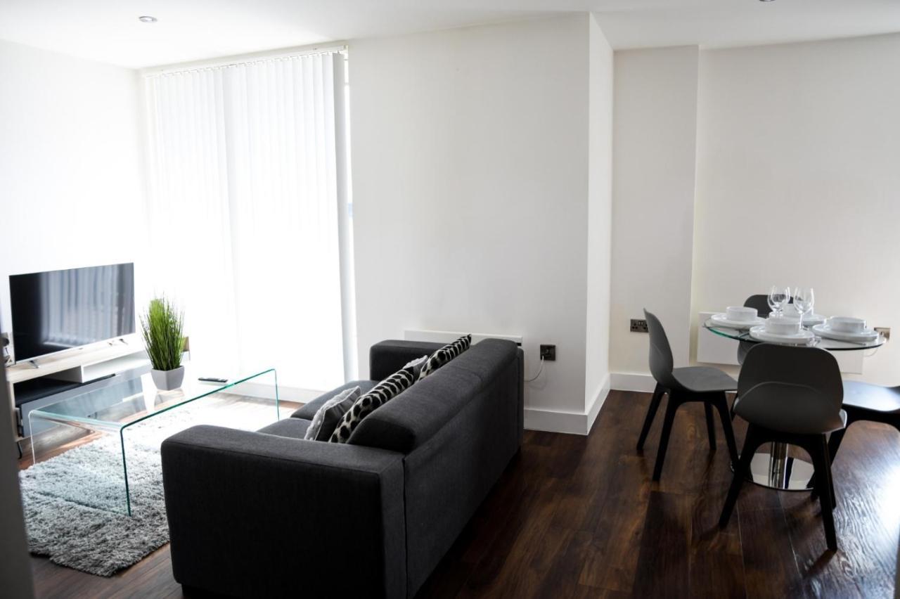 Onpoint Apartments - Spacious 2 Bedroom Apt - City Centre With Balcony Manchester Exterior foto